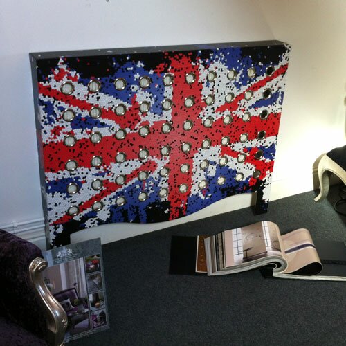 Union Jack radiator cover