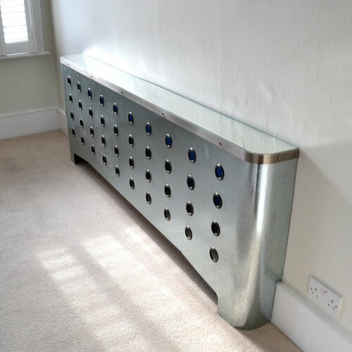 Ultra Modern Galvanised Radiator Covers