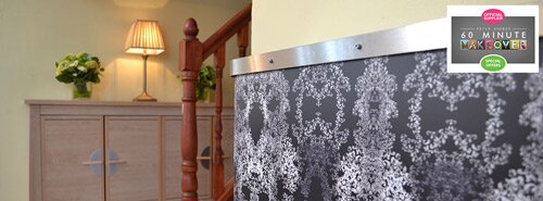 Radiator cover for living room for Peter Andre and Julia Kendell