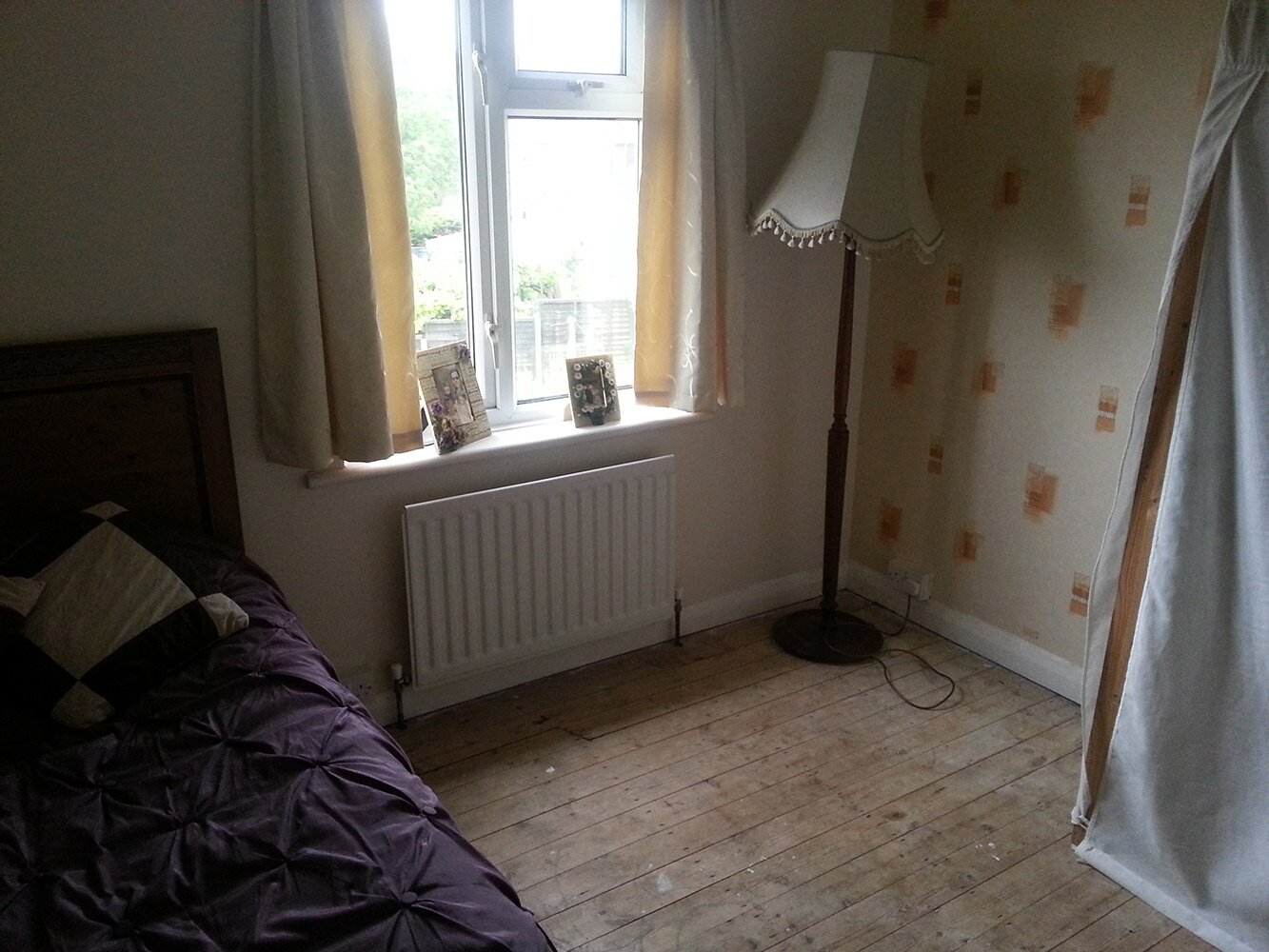 before shot in rochester interior bedroom makeover
