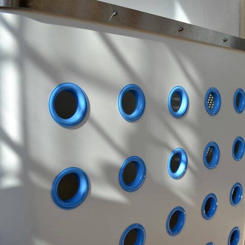 blue eyelets on white yoyo