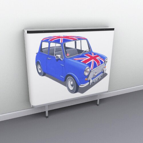 Cars, caravans & scooter illustrations