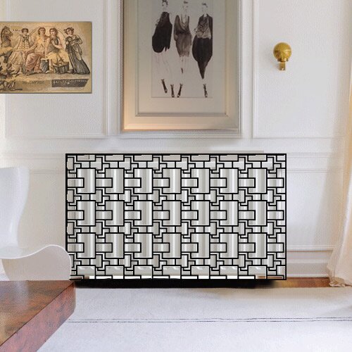 circuit decorative laser cut metal radiator covers