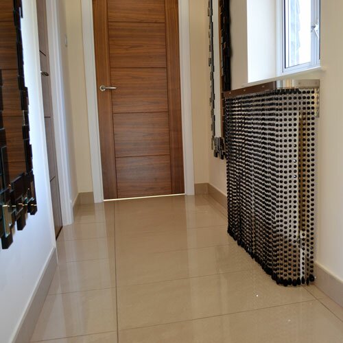 Black Crystal radiator cover