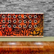 Graffiti radiator covers from Modern Radiator Cabinet