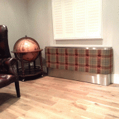 Fabric Radiator enclosures from Modern Radiator Covers