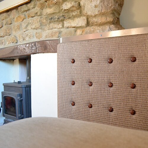 Hessian Fabric Soft radiator cover