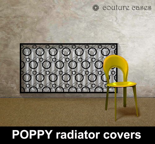Poppy laser cut radiator covers