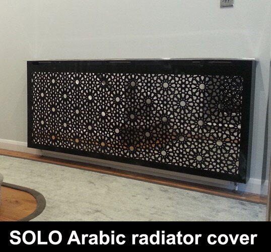 SOLO Arabic mirror radiator cover and console table