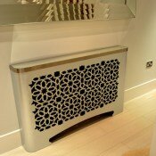 Arabic and moroccan radiator covers in galvanised metal