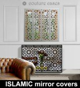 SOLO arabic and islamic mirrored radiator cover and console table