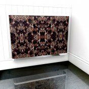 Metallic Crystal radiator cabinets by Alexandra Austin