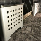 CASA Geo Galvanised Radiator covers