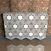 Nottingham Lace custom made Radiator covers