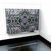 Rainforest Blend Wall mounted radiator cabinets by Alexandra Austin