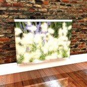 Soft fluffy pennisetum grass radiator cover by Couture Cases