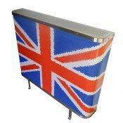 Union Jack Mosaic radiator cabinets from Modern Radiator Covers