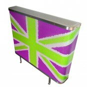 Union Jack Mosaic radiator cabinets from Modern Radiator Covers