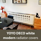 CASA DECO Long radiator covers from Modern Radiator Covers