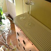 CASA Floor mounted Radiator cover perforated top