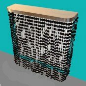 SEQUIN Wall mounted Radiator cover by Modern Radiator Covers