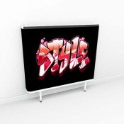 Digital Graffiti radiator covers from Modern Radiator Covers