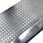 Grid aluminium top for radiator covers and console tables