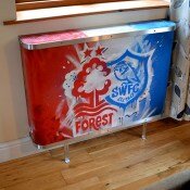 Original Graffiti radiator covers from Modern Radiator Covers