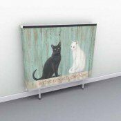 Le Chat (the cat) radiator enclosures from Modern Radiator Covers
