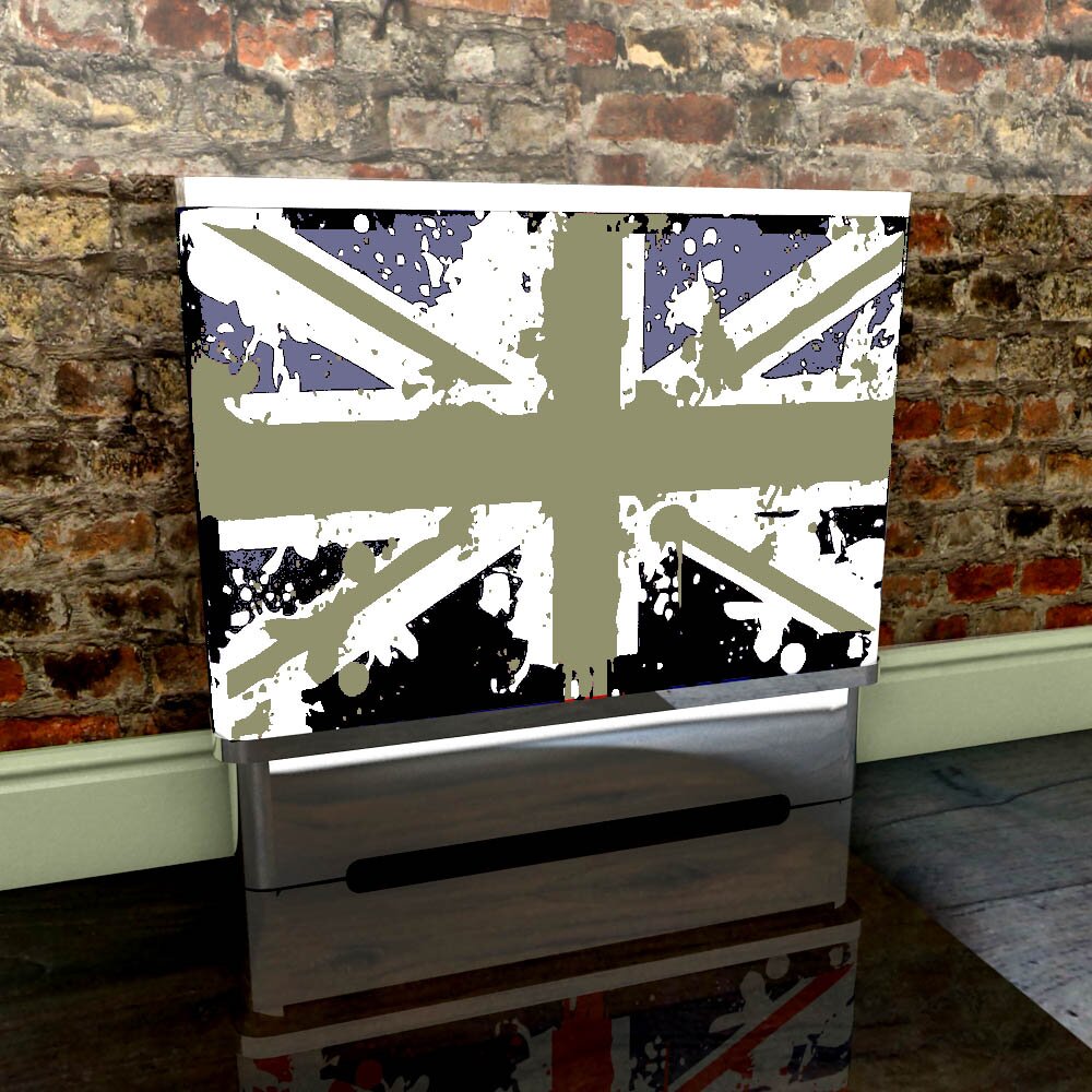 Union Jack radiator covers and cabinets